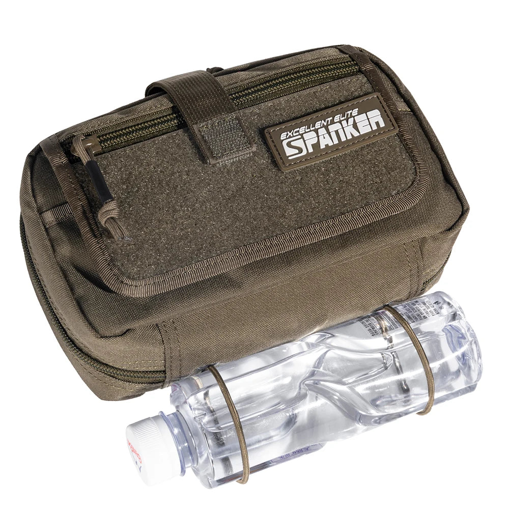 EDC Tactical Bag Waist Pack Hunting Vest Emergency Tools Pack Outdoor Tool Accessories Kit Camping Survival Pouch