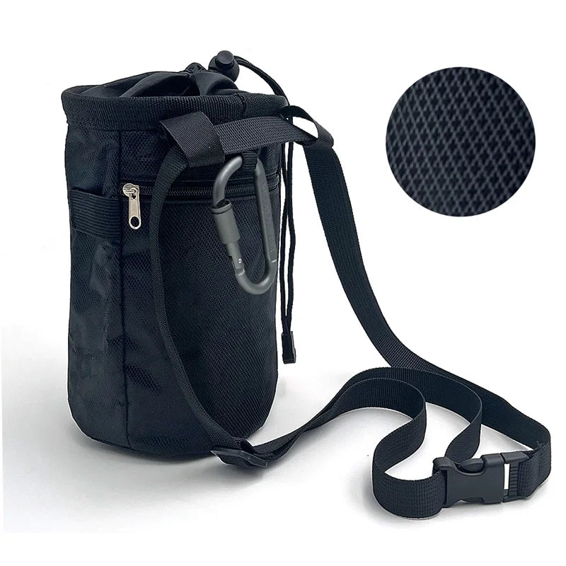 Magnesia Sack Rock Climbing Chalk Bag Waterproof Pocket for Weight Lifting Outdoor Bouldering Magnesia Pouch Climbing Equipment
