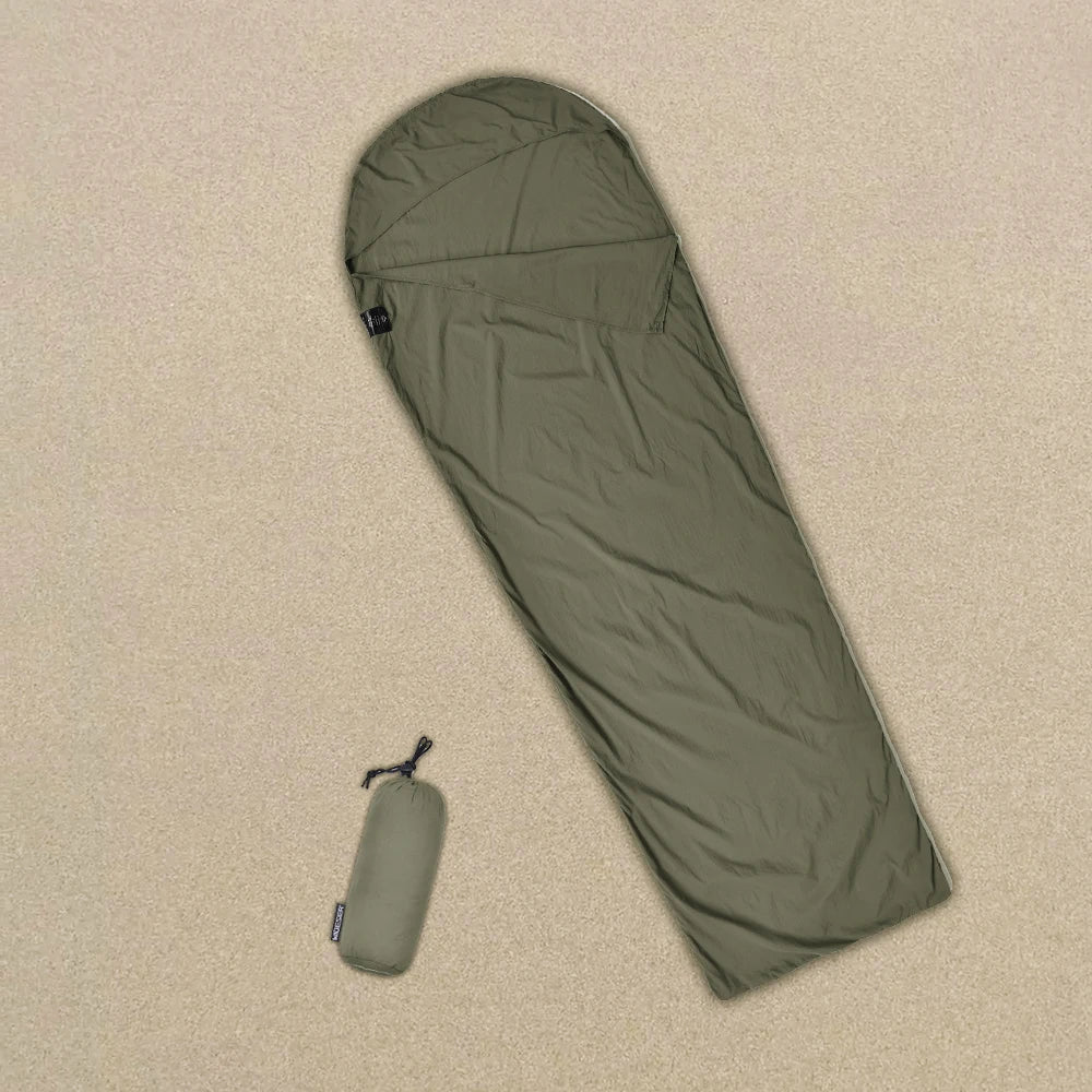 Outdoor Camping Sleeping Bag Liner Ultralight Mummy Sleeping Bag Backpack Liner Single Person Travel  Sleeping Bag