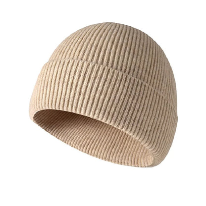Integrated Seamless knitted Hat Winter Fabric Hat For Adult Unisex Skullies & Beanies