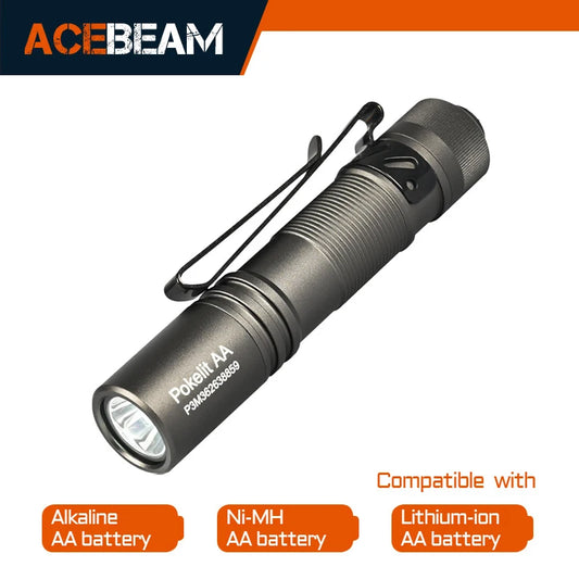 ACEBEAM Pokelit AA EDC Flashlight 1000 Lumens High CRI90 USB-C Rechargeable