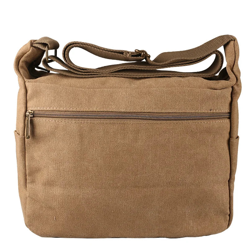 Men Canvas Shoulder Bags Casual Tote Travel Men's Crossbody Bag Luxury Messenger Bags Fashion High Quality Handbag men's sh