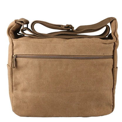 Men Canvas Shoulder Bags Casual Tote Travel Men's Crossbody Bag Luxury Messenger Bags Fashion High Quality Handbag men's sh