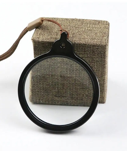 Hands-Free Hanging Magnifier for Reading Portable Chest-Mounted Design with Strap, Ideal for Seniors & Students