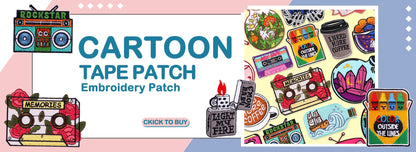 Prajna Wild Adventure Embroidered Patches For Clothing Badges Traveler Mountain Patch For T-shirt Iron On Patches On Clothes DIY