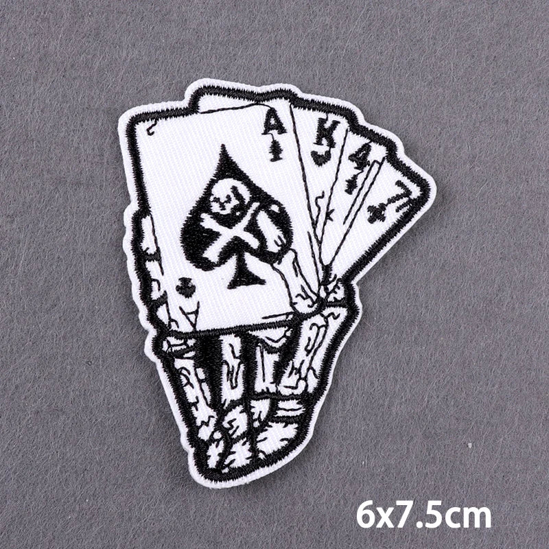 Indicative Slogan Patch Iron/Sew On Patches For Clothing Thermoadhesive Patches Embroidery/Fusible Patch Stay Weird Applique DIY