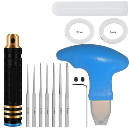 Model Carving Knifesharp Resin Carved Scribe Line Cutting Tool Wear Resistant Modeling Scriber For Engraving Carving Cutting Set