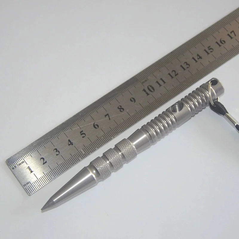 Detachable keystick pen shaped stick Cuban vine, pointed cool stick, outdoor multifunctional T-shaped tactical pen