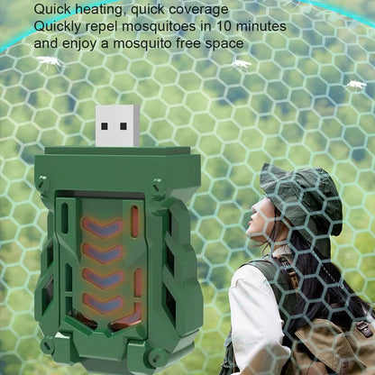 Portable USB Rechargeable Mosquito Repeller For Home,Wireless Adjustable Modes Indoor/Outdoor Cordless Bug Zapper V9H6