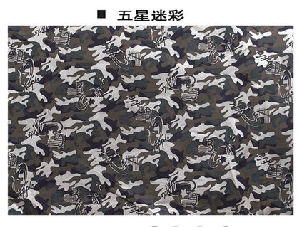 Camouflage Fabric By The Meter for Clothing Coats Pants Sewing Printed Outdoor Cloth Medium-thick Summer Diy Textile Blue-green