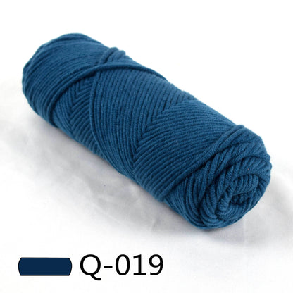 100g/pcs Chunky Yarn Wool Blends for Hand Knitting Handmade DIY Woven Scarf Thread Valentine's Cotton Gift Scarf Sweater Hats
