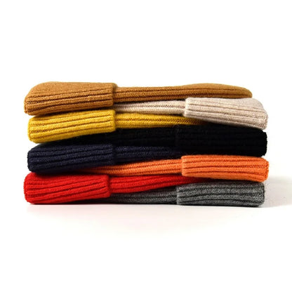 Integrated Seamless knitted Hat Winter Fabric Hat For Adult Unisex Skullies & Beanies