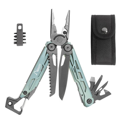 DAKOYU DKShadow Multitool Camping Pliers with Emergency Whistle -8 Color Compact Outdoor Tool, Suitable for Hiking and Camping