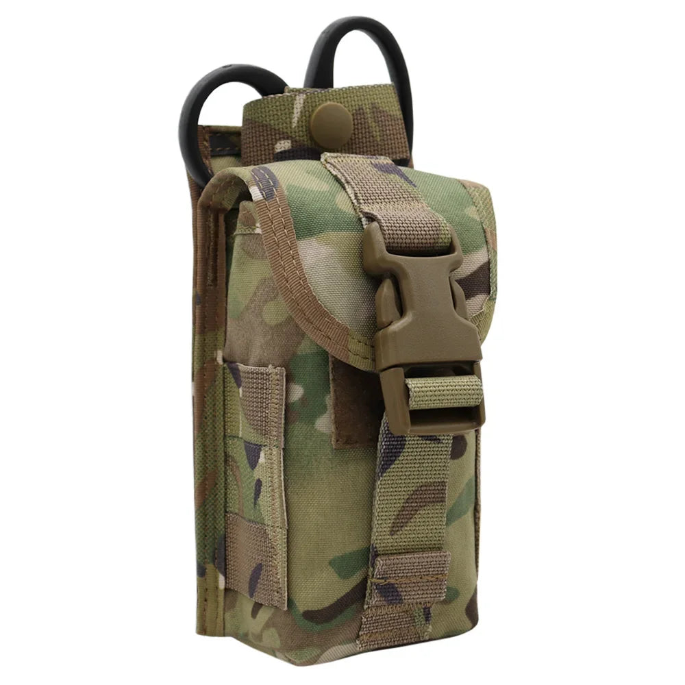 Outdoor Molle Pouch Emergency First Aid Kit MOLLE Clip Trauma Shears Tourniquet Holder IFAK Pouch Security Survival Gear