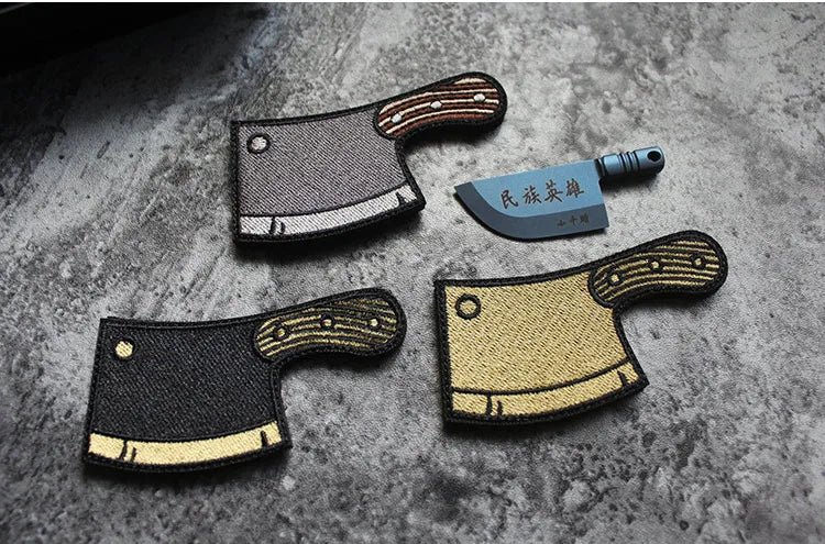 3D Embroidery Creative  Gold Coins and Stereo Eagles Armband  No Signal Woven With Hook Loop For Backpack Clothing Custom Patch