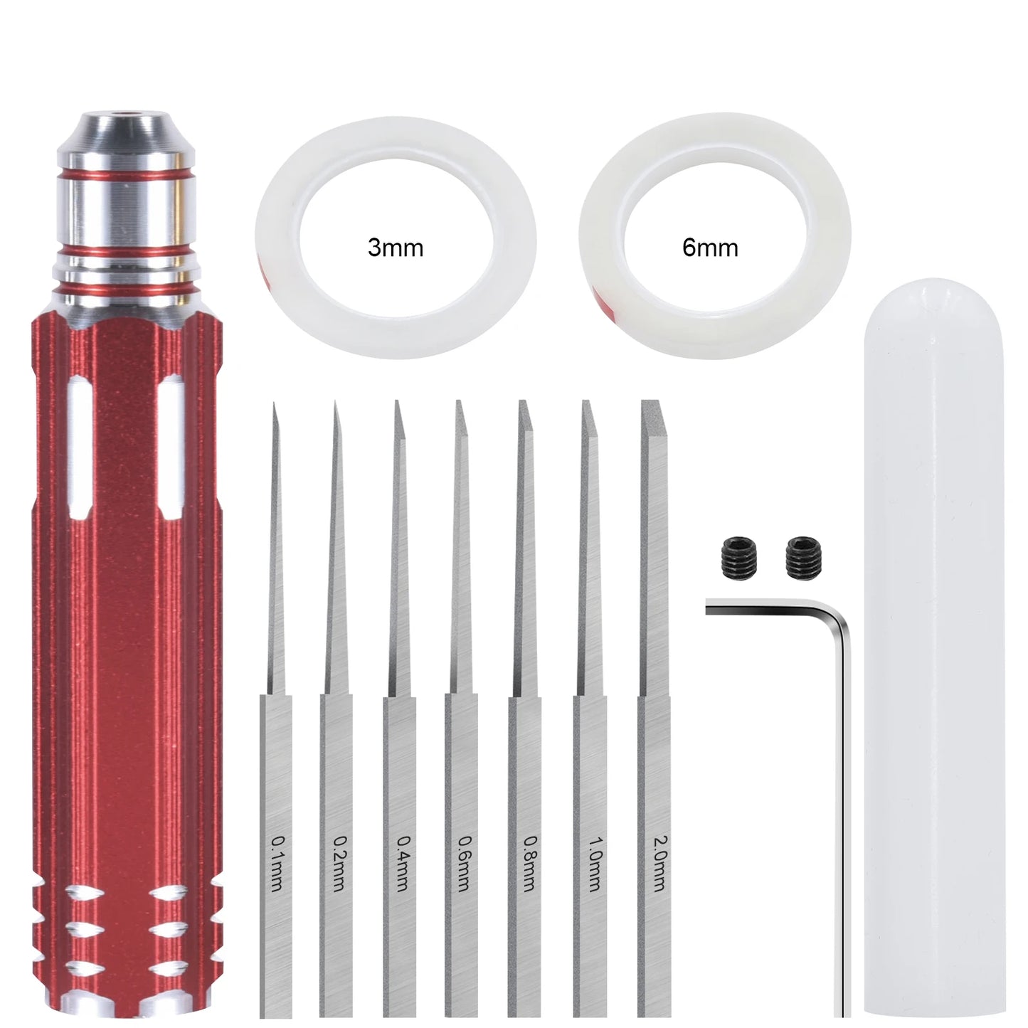 Model Carving Knifesharp Resin Carved Scribe Line Cutting Tool Wear Resistant Modeling Scriber For Engraving Carving Cutting Set