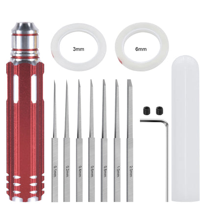 Model Carving Knifesharp Resin Carved Scribe Line Cutting Tool Wear Resistant Modeling Scriber For Engraving Carving Cutting Set