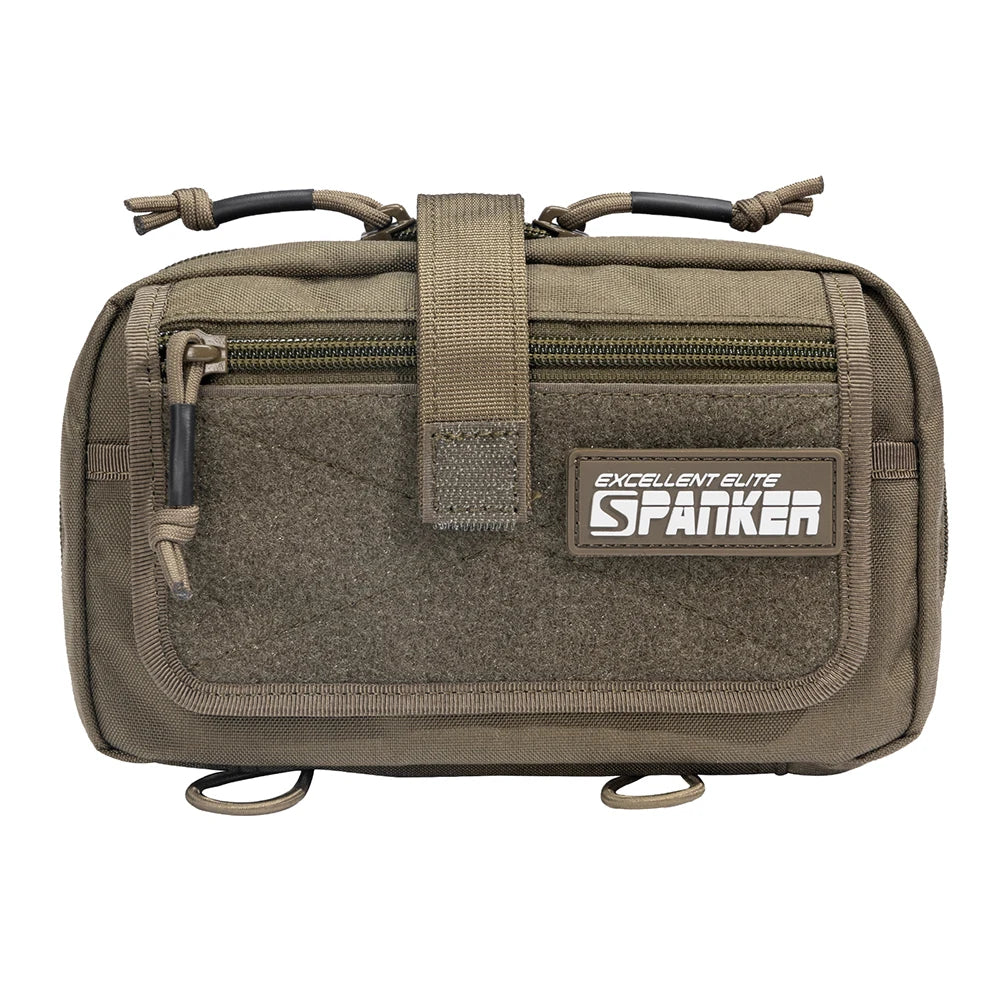 EDC Tactical Bag Waist Pack Hunting Vest Emergency Tools Pack Outdoor Tool Accessories Kit Camping Survival Pouch