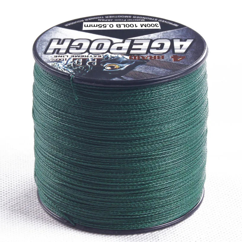 DORISEA agepoch 4 Strands 300M Braided Fishing Line Multifilament PE Fishing Wire