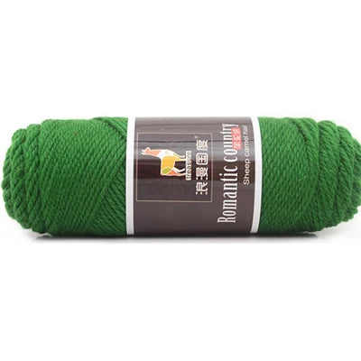 TPRPYN 1pc 100g Alpaca wool Soft Warm Knitting Worsted Alpaca Wool Crochet Yarn Thread Scarves Gloves Handcraft Pure Multic
