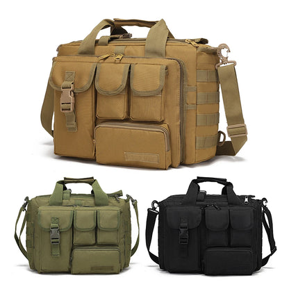 Tactical Messenger Bag Mult-Pockets Military Sling Shoulder Bag Multi-functional MOLLE for Hunting Climbing Cycling