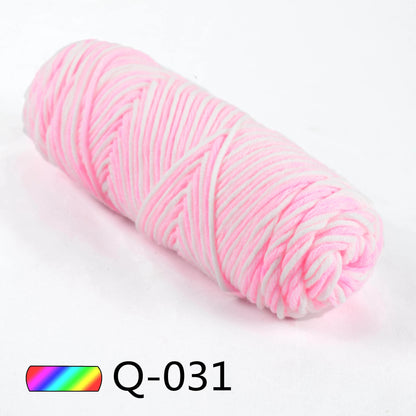 100g/pcs Chunky Yarn Wool Blends for Hand Knitting Handmade DIY Woven Scarf Thread Valentine's Cotton Gift Scarf Sweater Hats