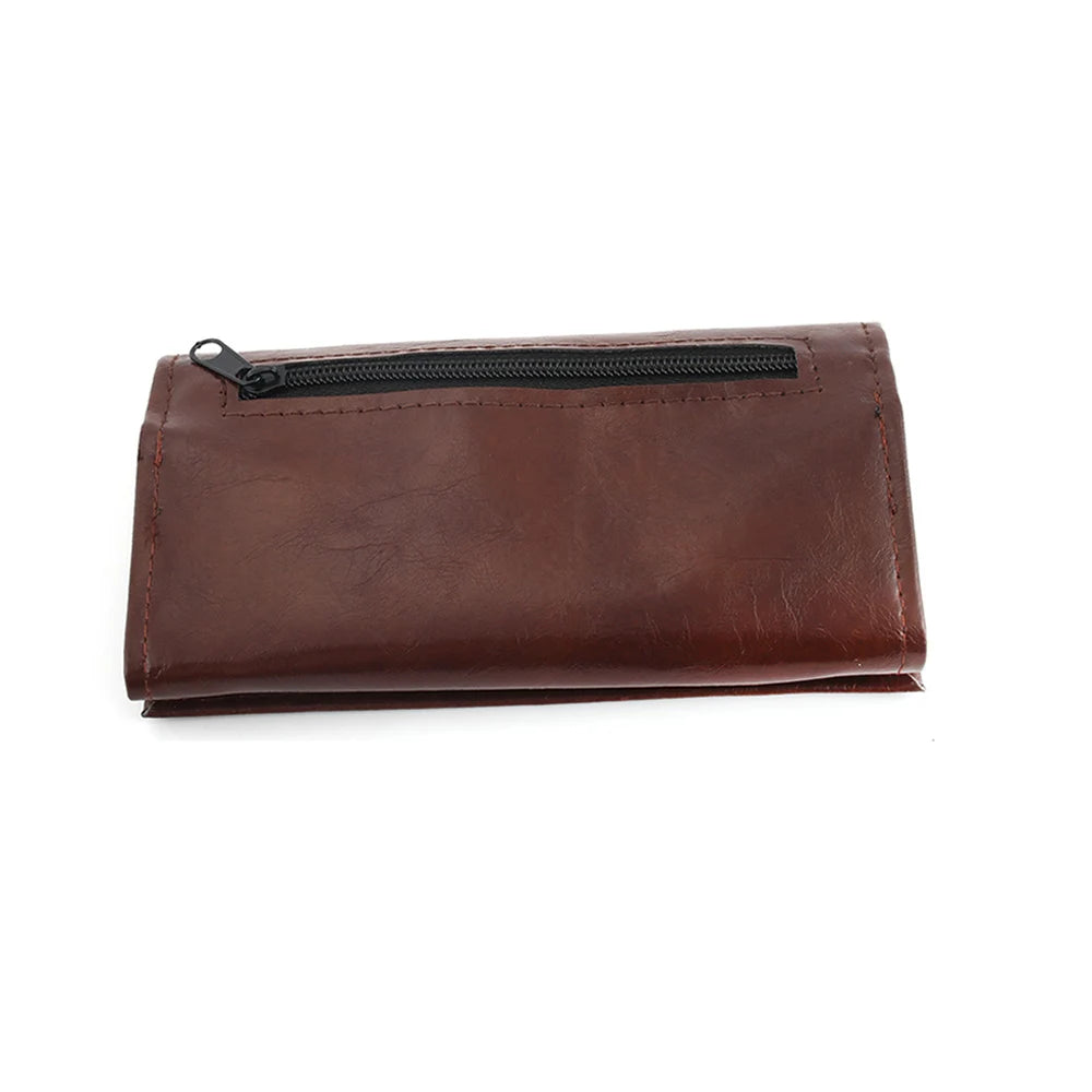 Leather Tobacco Pouch Bag Wallet Bag Tobacco Herb Bag Pouch Case Portable Smoking Pipe Cigarette Rolling Papers Storage Bag