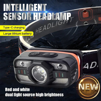 Rechargeable Sensor LED Headlamp