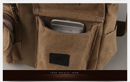 Men Canvas Shoulder Bags Casual Tote Travel Men's Crossbody Bag Luxury Messenger Bags Fashion High Quality Handbag men's sh
