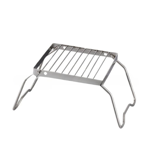 Folding Campfire Grill Stainless Steel Portable Multifunctional High Temperature Corrosion Resistance Outdoor Camping