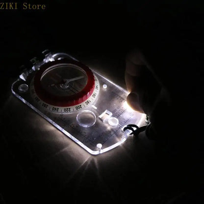 High Accuracy Compasses With Mirror Navigations Tool For Hiking Camping Variable Declination Practical Navigations Tool