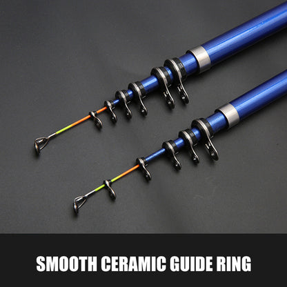 Telescopic fishing rod light carbon cast rod 1.5M-3M outdoor fishing tool accessories for night fishing and outdoor fishing