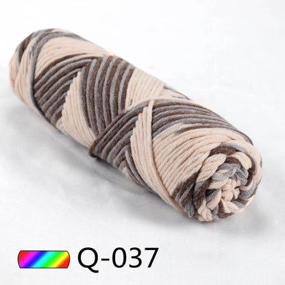 100g/pcs Chunky Yarn Wool Blends for Hand Knitting Handmade DIY Woven Scarf Thread Valentine's Cotton Gift Scarf Sweater Hats