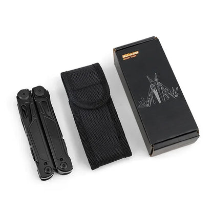 Multitool  18-in-1 EDC Pocket Knife Set with Wire Stripper, Pliers, and Pocket Clip, Gifts for Men, Stainless Steel Scissors