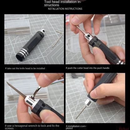 Model Carving Knifesharp Resin Carved Scribe Line Cutting Tool Wear Resistant Modeling Scriber For Engraving Carving Cutting Set
