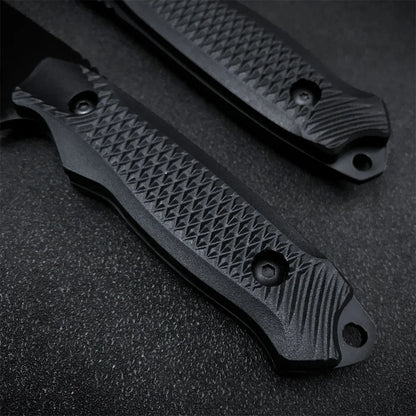 Heavy Duty Saudi Arabia Fixed Blade Knife Military Tactical Knife D2 Steel Blade Sandalwood Handle Outdoor Camping Hunting Tool