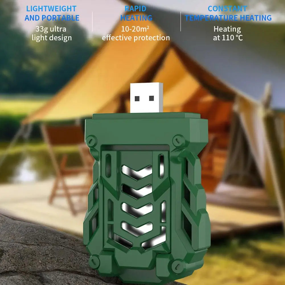Portable USB Rechargeable Mosquito Repeller For Home,Wireless Adjustable Modes Indoor/Outdoor Cordless Bug Zapper V9H6