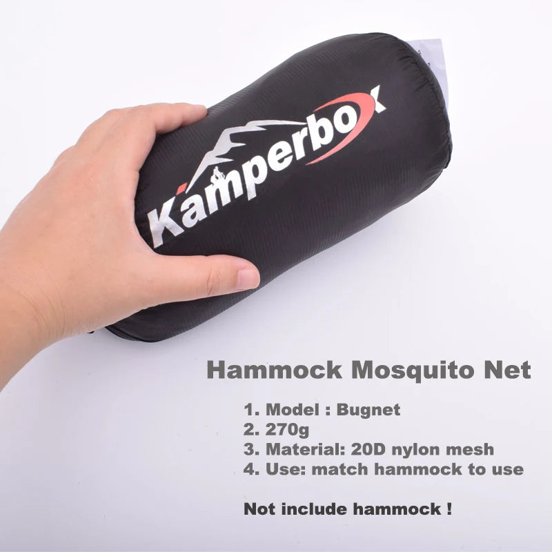 Kamperbox Hammock Mosquito Net Camping Bugnet Outdoor Camping Equipment Mesh Mosquito