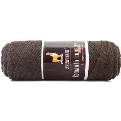 TPRPYN 1pc 100g Alpaca wool Soft Warm Knitting Worsted Alpaca Wool Crochet Yarn Thread Scarves Gloves Handcraft Pure Multic