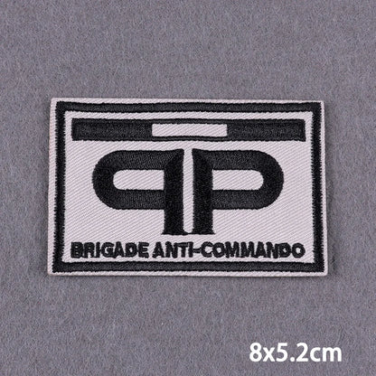 Indicative Slogan Patch Iron/Sew On Patches For Clothing Thermoadhesive Patches Embroidery/Fusible Patch Stay Weird Applique DIY