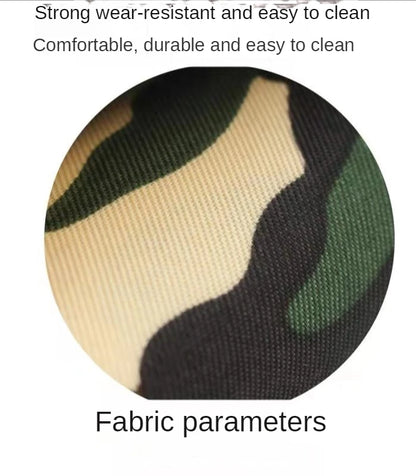 Camouflage Fabric By The Meter for Clothing Coats Pants Sewing Printed Outdoor Cloth Medium-thick Summer Diy Textile Blue-green