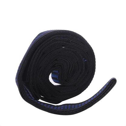 2Pcs High Bearing Capacity Hammock Straps 600lbs Breaking Strength Polyester Hammock Belt Rope 5 Ring Correias De Poliéster