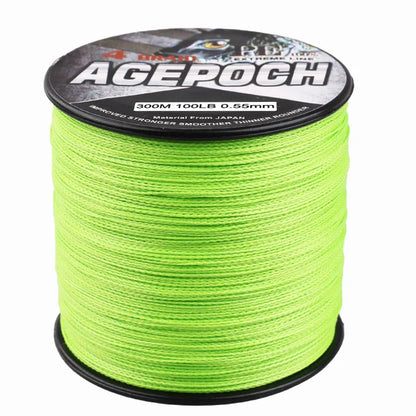 DORISEA agepoch 4 Strands 300M Braided Fishing Line Multifilament PE Fishing Wire