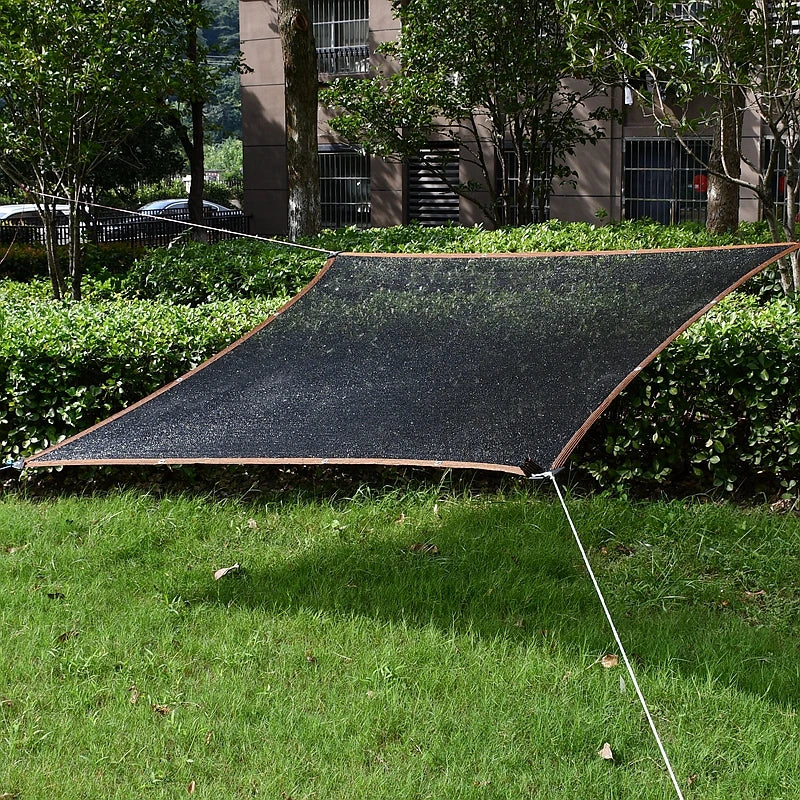 12 Pin Anti-UV HDPE Shading Net Garden Balcony Succulent Plant Sunshade Net Outdoor Swimming Pool Sun Shade Net Car Cover