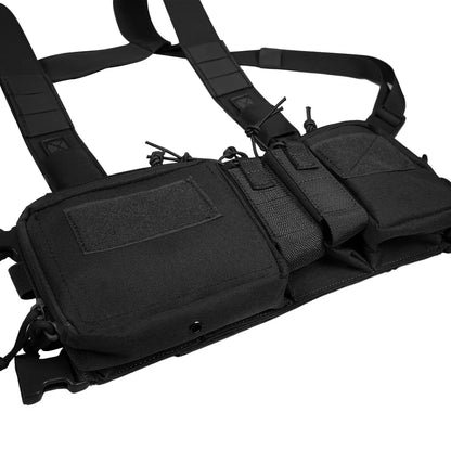 Tactical Vest CS Match Wargame Military Gear Pack Outdoor Camping Nylon Chest Rig Vest Fit Airsoft Hunting Apparel Accessories