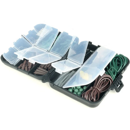 Articulos De Pesca Carp Fishing Tackle Kit Anti Tangle Sleeves Hook Stop Beads Swivels All for Fishing Goods Accessories