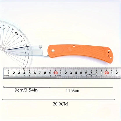 Multi-purpose Knife, 440C Blade Hunting EDC Folding Knife,  Camping Barbecue Survival Portable Knife, Sharp Utility Fruit Knife