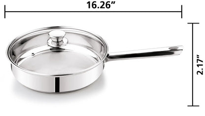 10-Piece Nonstick Stainless Steel Cookware Set for Durability and Style for Everyday Homemaking