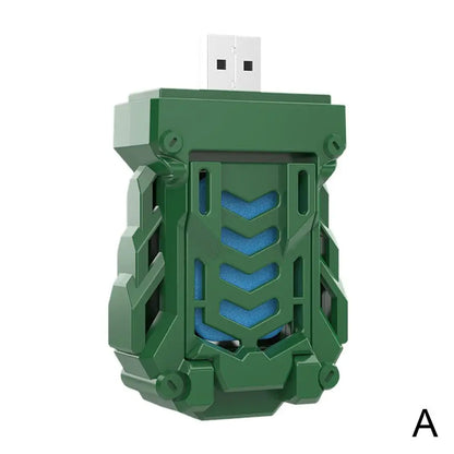 Portable USB Rechargeable Mosquito Repeller For Home,Wireless Adjustable Modes Indoor/Outdoor Cordless Bug Zapper V9H6