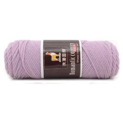 TPRPYN 1pc 100g Alpaca wool Soft Warm Knitting Worsted Alpaca Wool Crochet Yarn Thread Scarves Gloves Handcraft Pure Multic